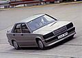 Mercedes-Benz Typ 190 E 2.3-16. Rekordfahrten auf der Hochgeschwindigkeitsstrecke in Nardo, 1983.